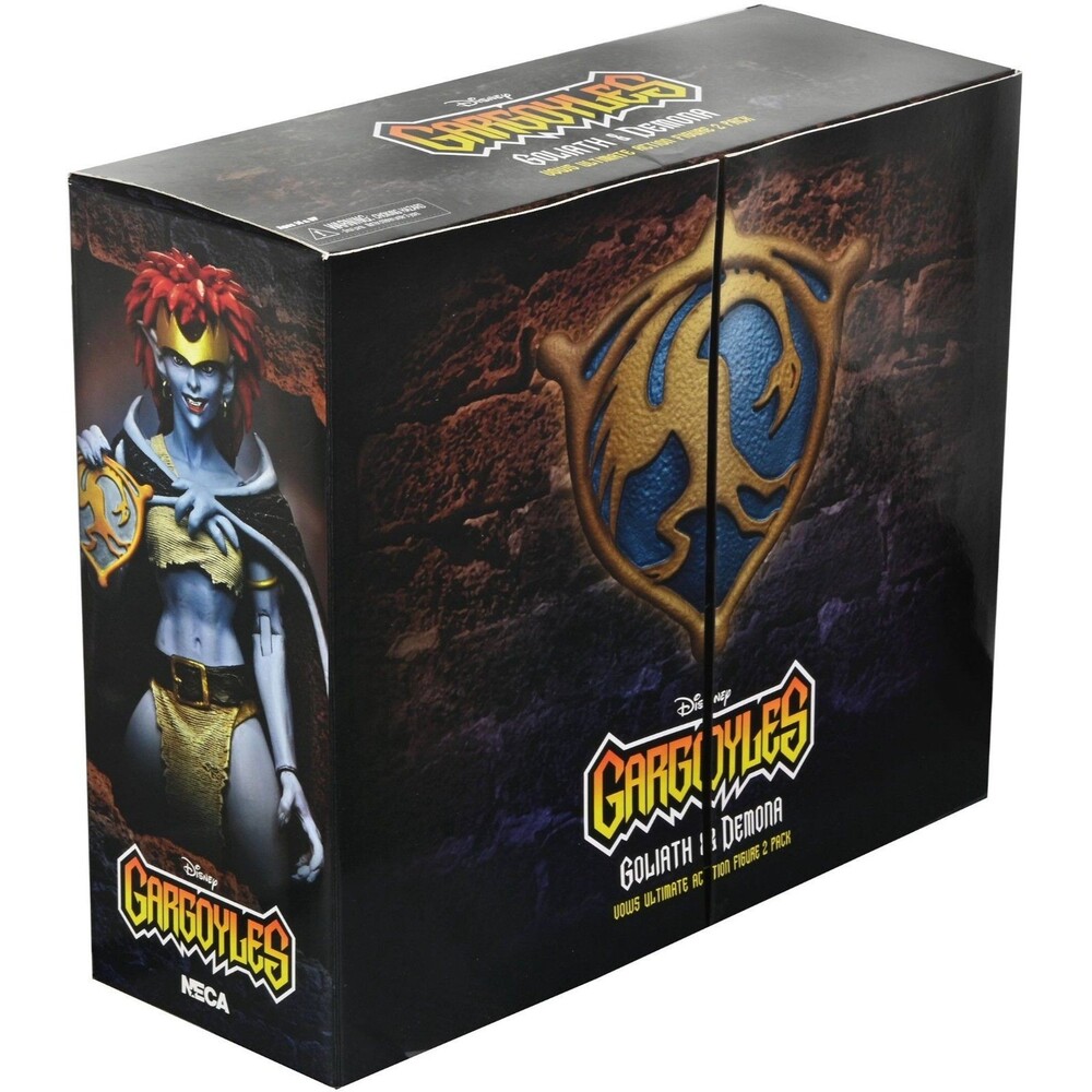 NECA Gargoyles Ultimate “Vows” Goliath and Demona 7" Scale Action Figure 2-Pack
